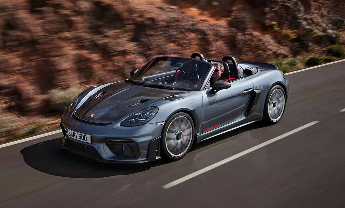 Image de présentation de la Porsche 718 Boxter