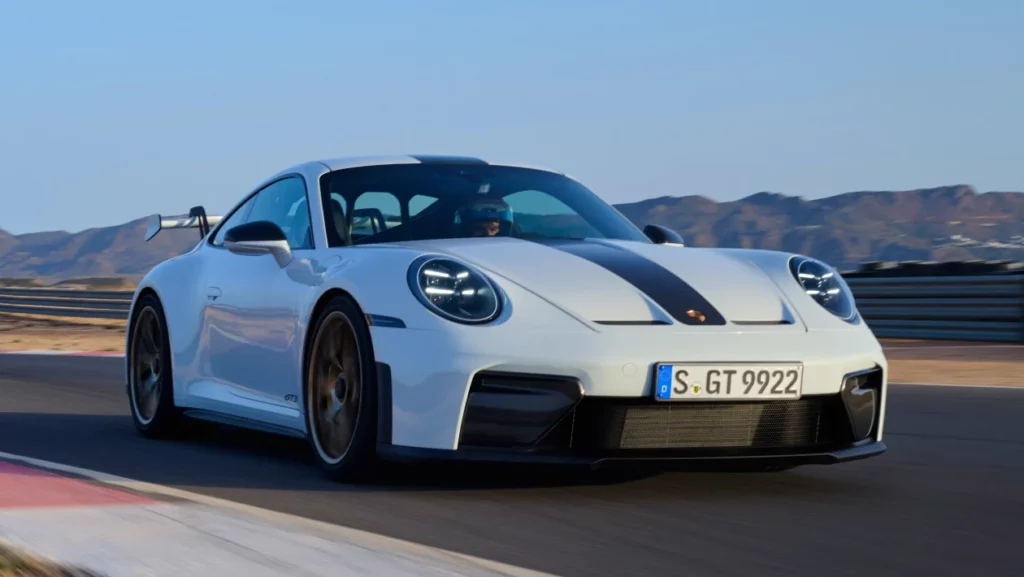 Image de présentation de la Porsche GT3 RS