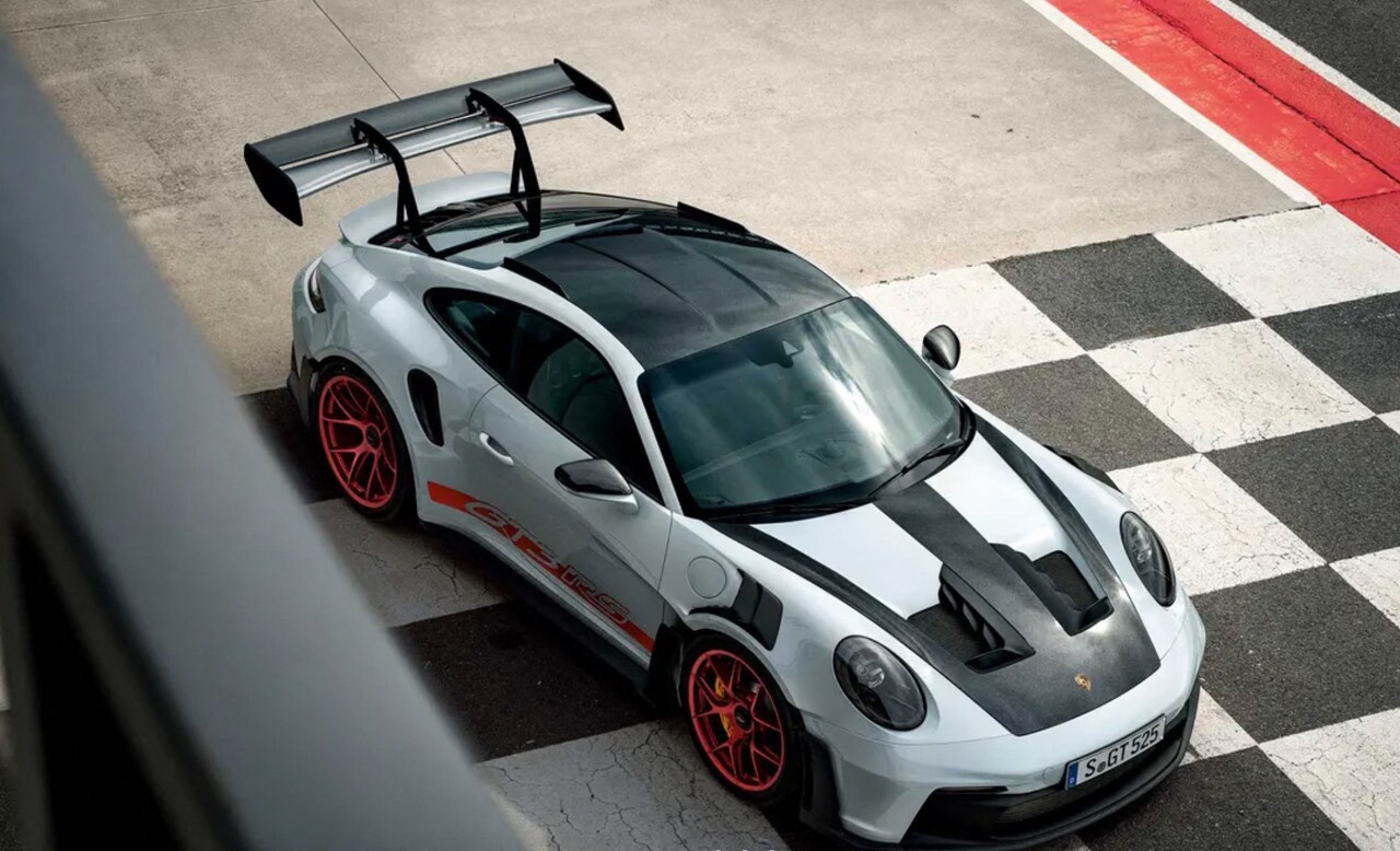 Image de présentation de la Porsche GT3 RS