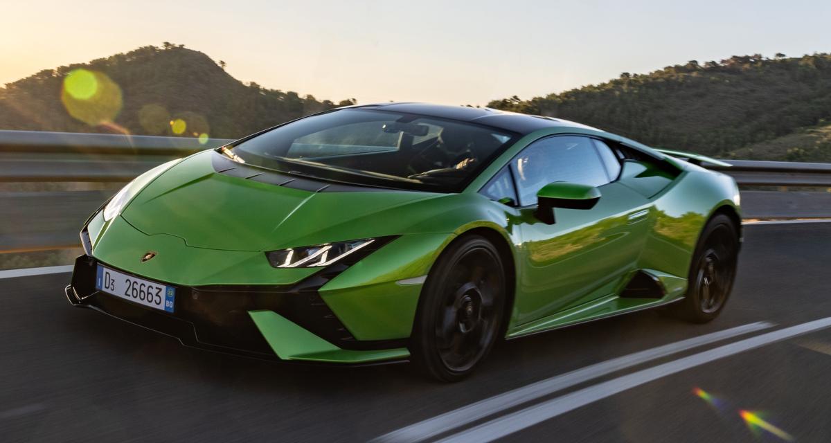 Image de présentation de la Lamborghini Huracan Technica