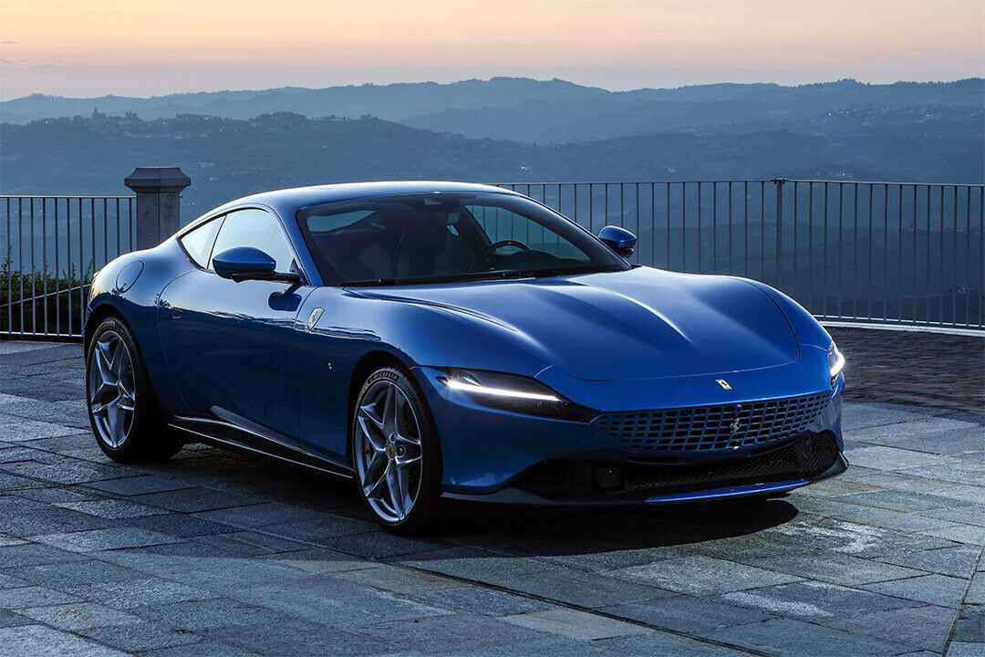 Image de présentation de la Ferrari Roma